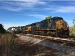 CSX 3000 (ES44AC-H) 5327 (ES44DC) Western Maryland Heritage Logo"